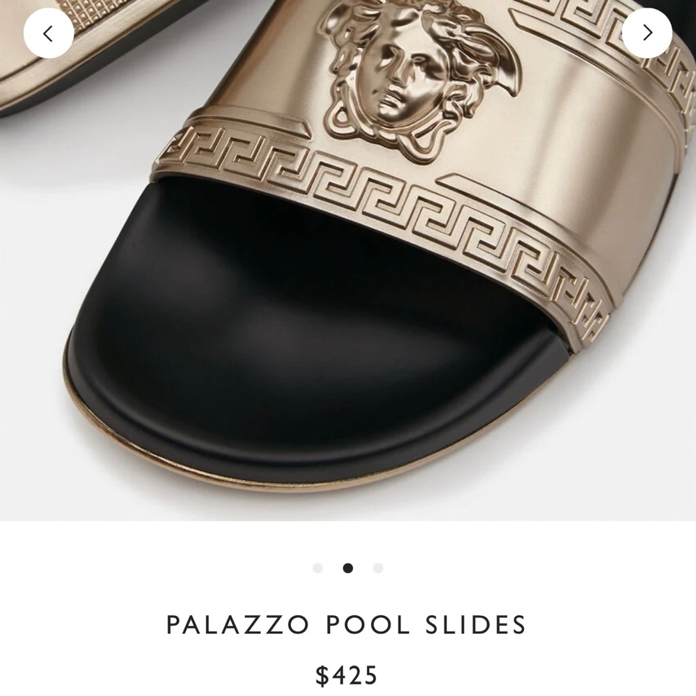 Authentic Versace Palazzo Pool Slides. - image 4